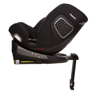 Автокресло 0-36 кг Peppy Genius 360 Isofix Black