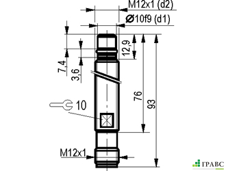 Индуктивный датчик ISB WC24S8-31N-1,5-ZS4-5