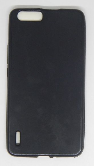 Защитная крышка силиконовая Huawei Honor 6X, черная