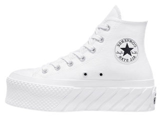 Converse Chuck Taylor All Star Lift 2x Platform белые