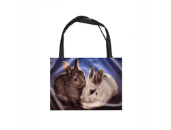 Сумка-шоппер  горизонтальная год Кролика №1