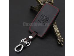Чехол для ключ карты рено аркана (classic красная нить)