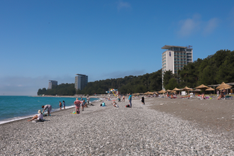 Золотое КОЛЬЦО Абхазии.  Новый Афон монастырь + пещеры + озеро Рица + Голубое озеро + Пицунда + храм VI века Лыхны. Трансфер до р. Псоу.