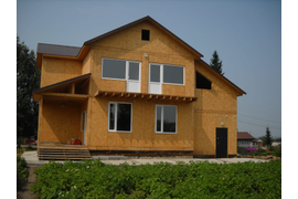 Двухэтажный дом из SIP-панелей [158м²]. (г.Самара)
