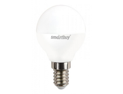 Лампа Smartbuy LED шар P45 5W 3000K E14 шар (27282) SBL-P45-05-30K-E14