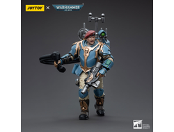 Имперская гвардия - Отпрыски Темпестус - связист (Warhammer 40k) - КОЛЛЕКЦИОННАЯ ФИГУРКА 1/18 Astra Militarum Tempestus Scions Command Squad Vox Operator (JT5147) - JOYTOY