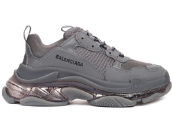 Кроссовки Balenciaga Triple S Sneaker Clear Sole Grey