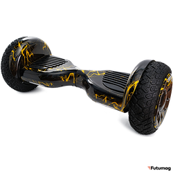 Гироскутер Smart Balance Cross-Country 12 дюймов Жёлтая молния (Самобаланс + Приложение)