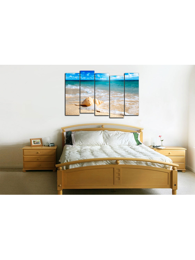 Модульная картина "Теплые волны"