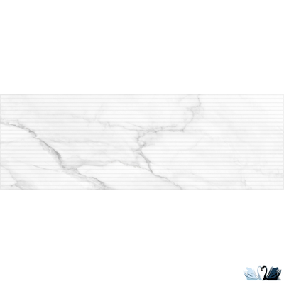 Плитка Gracia Ceramica Marble matt white wall 02 30x90 с рельефом