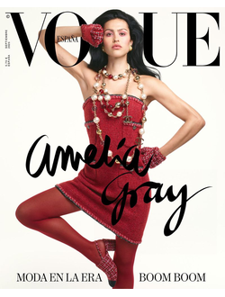 Vogue Spain September 2025 Amelia Gray Cover, Иностранные журналы, Intpressshop