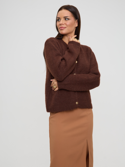 Кардиган на пуговицах