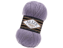 Superlana  Klasik (Alize) пряжа цвет№ 257 лаванда