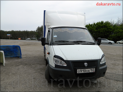 Обтекатель спойлер на ГАЗЕЛЬ  фургон 2,0 метра