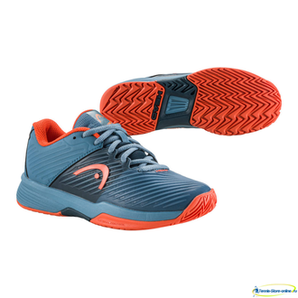 Теннисные кроссовки Head Revolt Pro 4.0 Clay Junior (grey-orange)