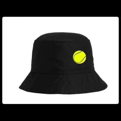 Панама взрослая черная ТЕННИС