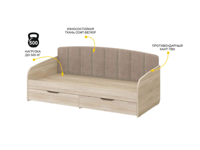 Кровать Кашемир 900.05