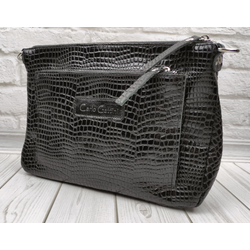 Кожаная женская сумка black (арт. 8012-01)