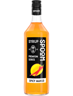 Сироп Spoom Манго пряный, 1 л (для кофе, коктейлей и десертов)