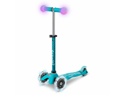 Самокат Mini Micro Deluxe Magic аква LED