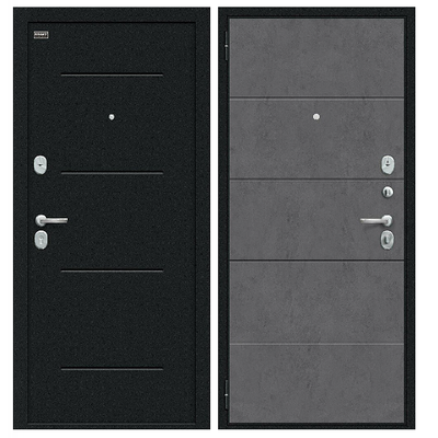 Граффити-1 Инсайд Букле черное/Slate Art