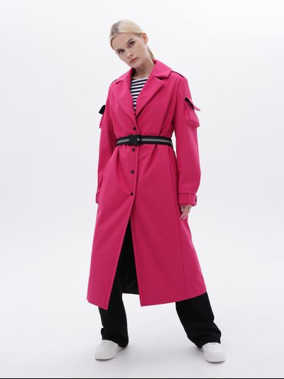 Плащ Palletoque Фуксия