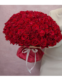 Букет из 101 красной розы