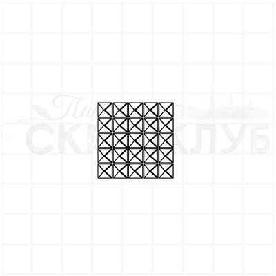 Фоновый штамп из крестиков шляпок заклепок