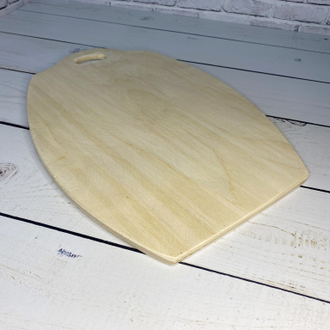 Доска без росписи Овал большая 340*230 мм заготовка для росписи и декупажа