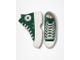 Кеды Converse All Star Lugged 2.0 на платформе зеленые