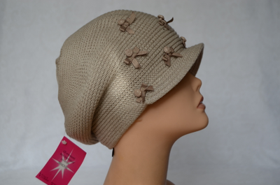 Vizio Италия женская бежевая кепка фото