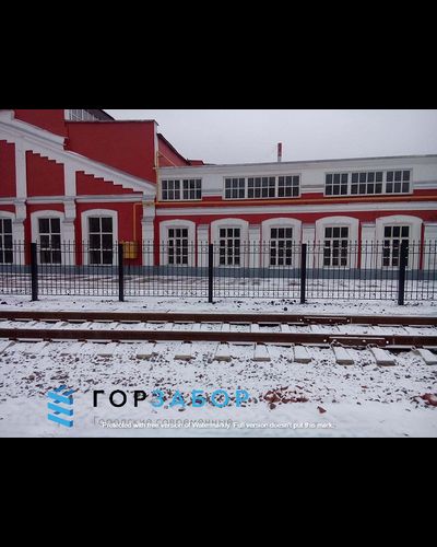 Кованый забор для дачи KZ1502