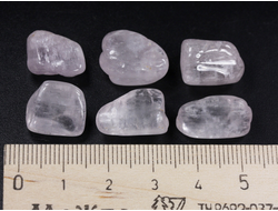 Кунцит (Сподумен), галтовка в ассортименте, Бразилия (13-17 мм, 2-3 г) №27045