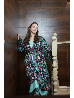 Костюм кимано и платье "Поле"