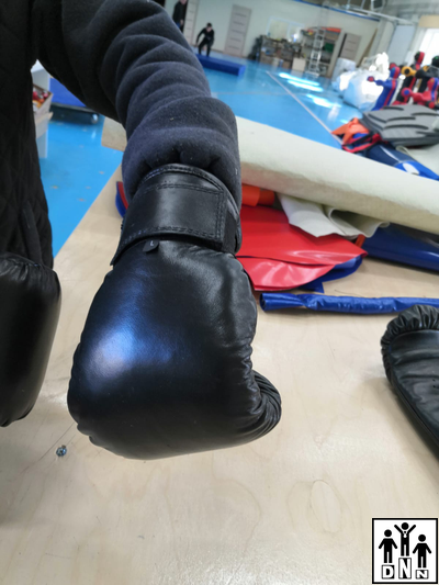 Перчатки снарядные, натуральная кожа DNN