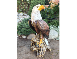 ОРЕЛ гордый  - символ власти, могущества, непобедимости и силы. 60*30см  4,5кг  полистоун Россия 4764/015012*