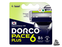 Сменные кассеты для станка Dorco Pace 6 Plus (триммер)