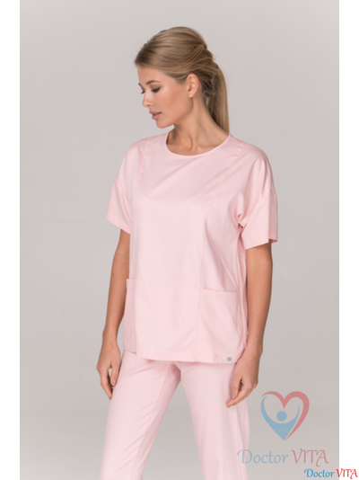 БЛУЗА МЕДИЦИНСКАЯ DR.SUPER "Sky" розовая