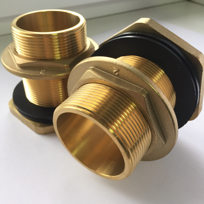 Отвод из бака в сборе 2" Ду50 латунь