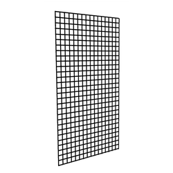 Прямоугольная решетка торговая металлическая для крепления крючков и кронштейнов