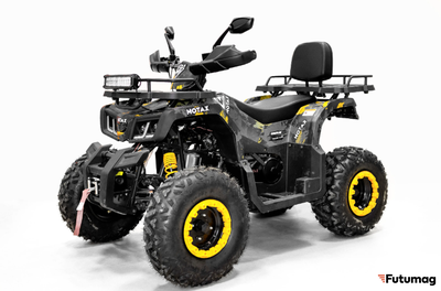 Бензиновый квадроцикл MOTAX GRIZLIK T200 LUX желтый