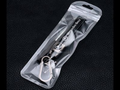 Премиум кожаный брелок с логотипом LEXUS