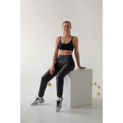 ШТАНЫ спортивные Volleylife размер (с 42-48) черный/графит