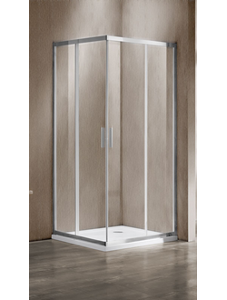 Душевой уголок Garda VSS-1G8012CL, 1200*800, хром, стекло прозрачное