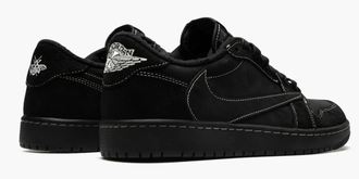 Nike Air Jordan 1 Travis Scott Low Black Phantom новые