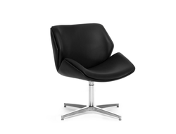Кресло CHARM LOUNGE черн/пол.алюм.