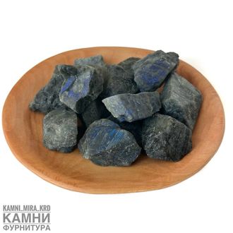 Лабрадор тёмный коллекционные  камни, цена за штуку