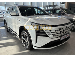 Пороги труба с проступью Папа Тюнинг d76 для Changan CS75 Plus IV 2025-
