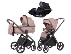 Коляска 3в1 Carrello Vector Cupcake Beige 2025 (Verona)