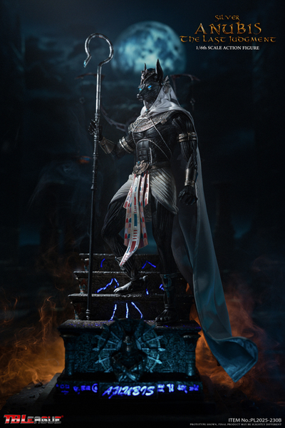 ПРЕДЗАКАЗ - Египетский бог Анубис в серебряном - Коллекционная ФИГУРКА 1/6 Last Judgment ANUBIS Silver (PL2025-230B) - TBLeague ?ЦЕНА: 33900 РУБ.?